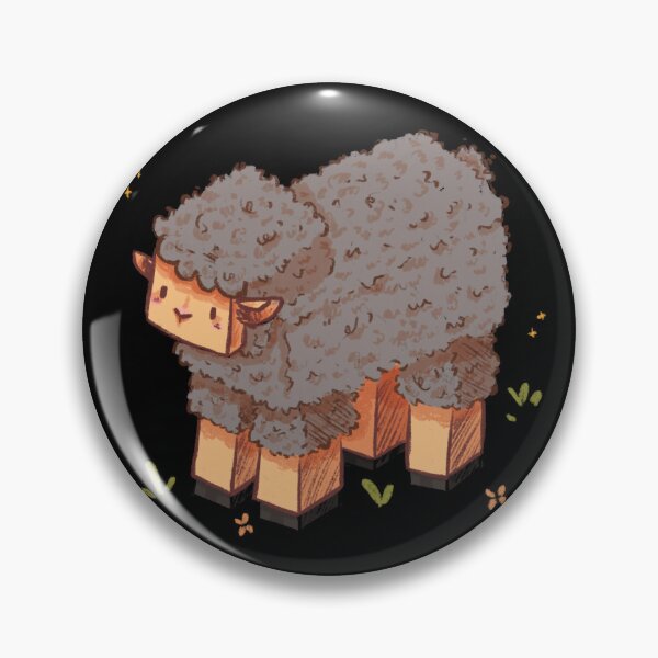 Item preview, Grey Minecraft Sheep designed and sold by Smoltsuki.