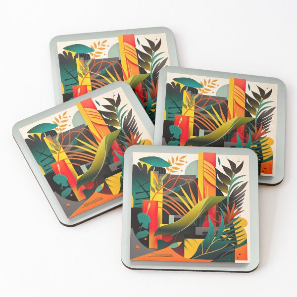 Artikelvorschau, African Jungle Bauhaus Design entworfen und verkauft von ArtificialGenes.