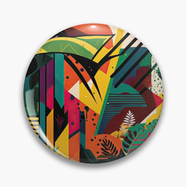Item preview, African Jungle Bauhaus Design designed and sold by ArtificialGenes.