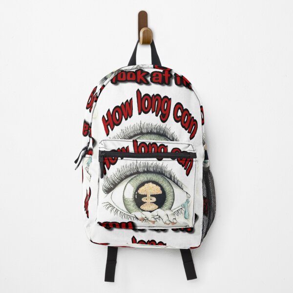 Item preview, Atomic blast in reflection of eye with the inscription designed and sold by Lucky Day Shop 777.