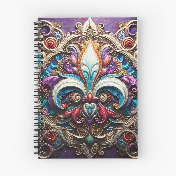 Item preview, Impresión digital flor de lis designed and sold by dcrc.