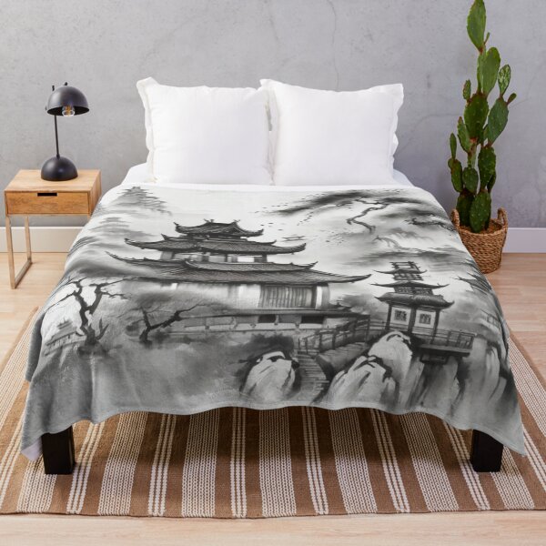 Item preview, Ancient ink wash painting, traditional china designed and sold by mikaws.