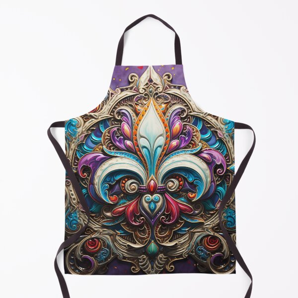 Item preview, Fleur de lis digital print designed and sold by dcrc.