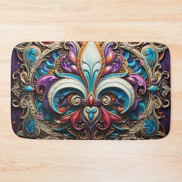 Item preview, Fleur de lis digital print designed and sold by dcrc.