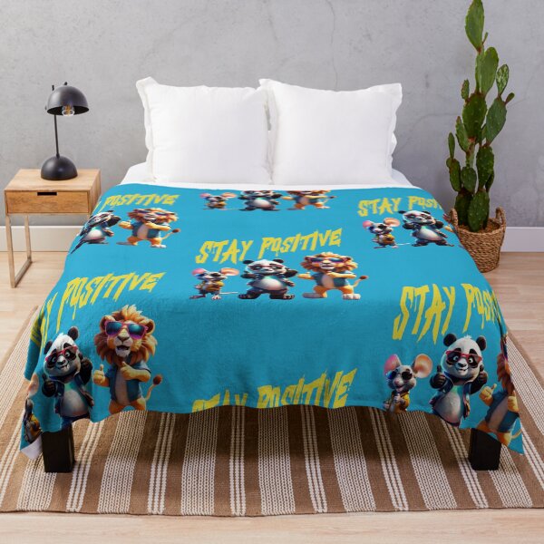 Item preview, a  lion, mouse and panda showing thumbs up designed and sold by Animal world designs.