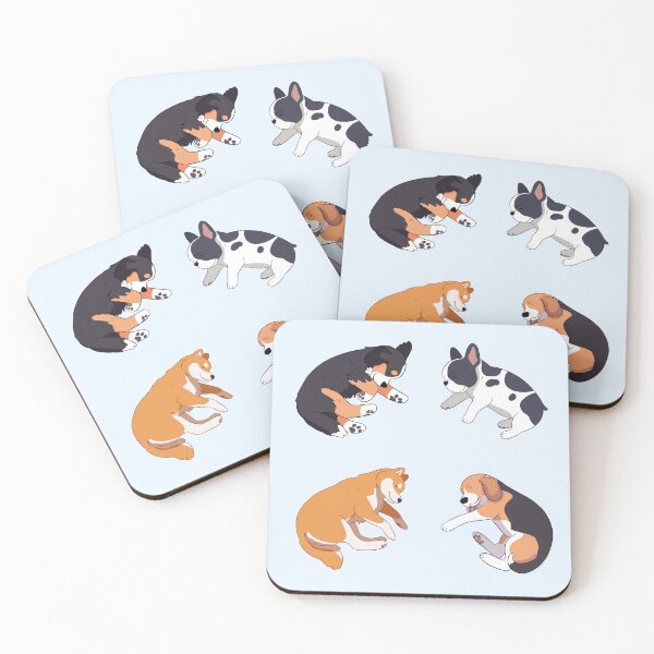 Item preview, Cute sleeping dogs pack designed and sold by Yaragold.