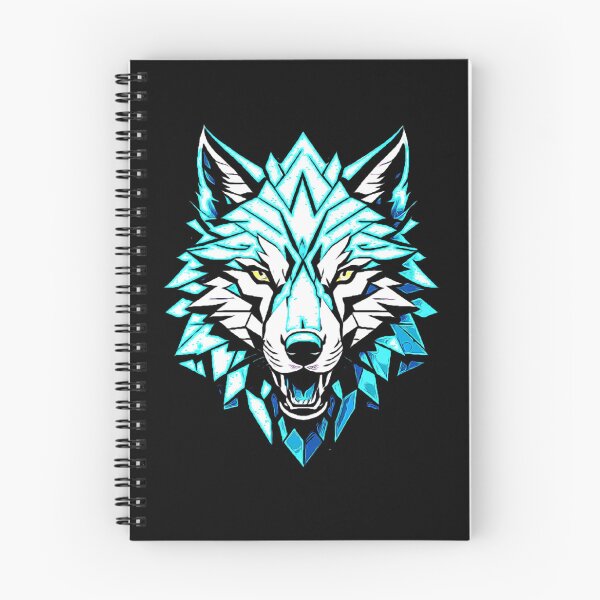 Item preview, Snow magic wolf designed and sold by FlowerandDesing.