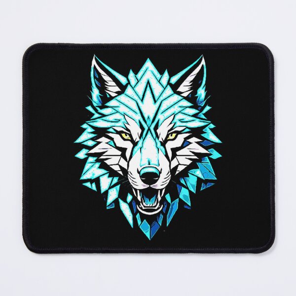 Item preview, Snow magic wolf designed and sold by FlowerandDesing.