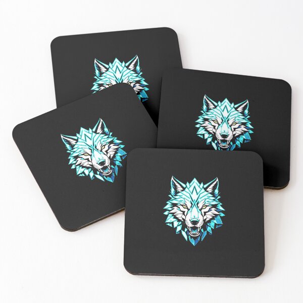 Item preview, Snow magic wolf designed and sold by FlowerandDesing.