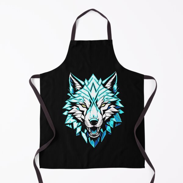 Item preview, Snow magic wolf designed and sold by FlowerandDesing.