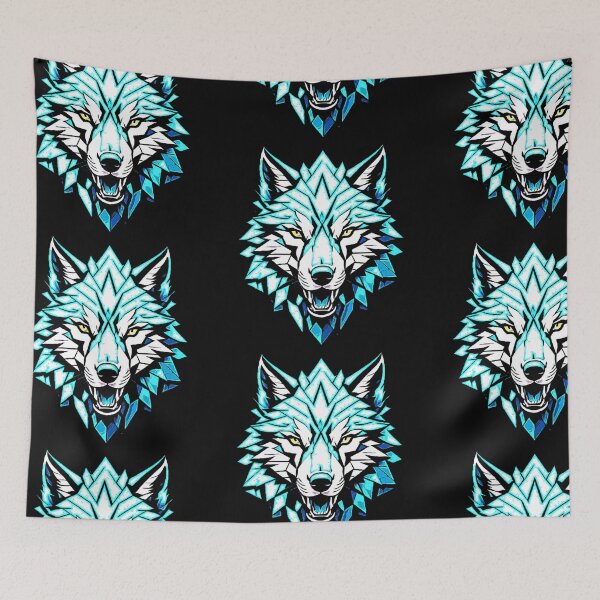 Item preview, Snow magic wolf designed and sold by FlowerandDesing.