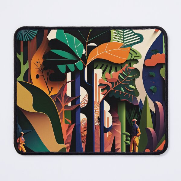 Item preview, African Jungle Bauhaus Design designed and sold by ArtificialGenes.