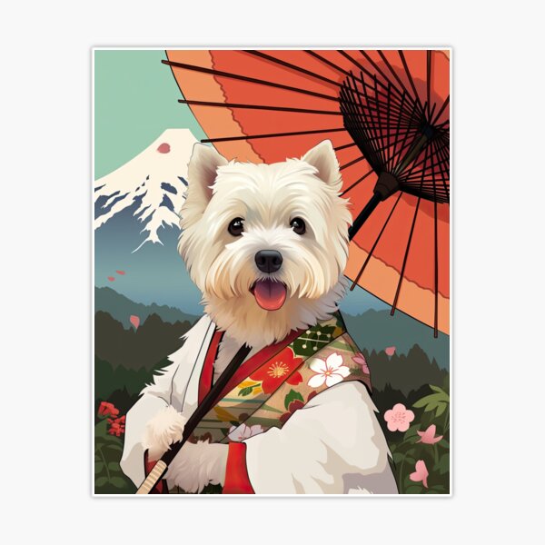 Westie hotsell dog umbrella