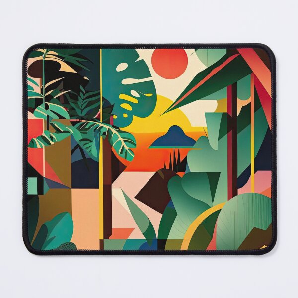 Item preview, African Jungle Bauhaus Design designed and sold by ArtificialGenes.