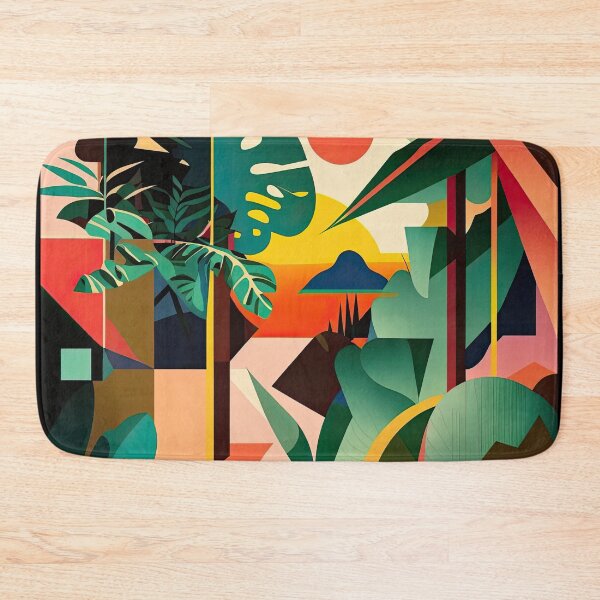 Item preview, African Jungle Bauhaus Design designed and sold by ArtificialGenes.