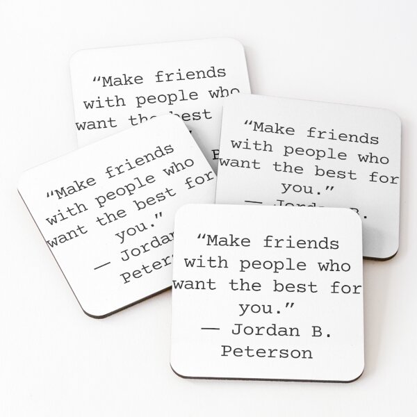Item preview, Making friends - Jordan Peterson designed and sold by LoneMaverick.