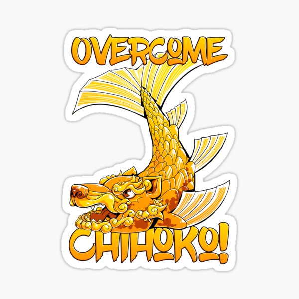 Overcome Chihoko Sticker