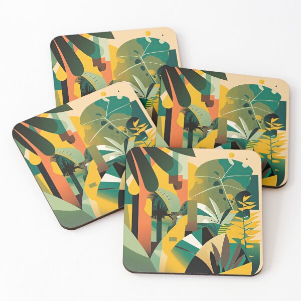 Item preview, African Jungle Bauhaus Design designed and sold by ArtificialGenes.