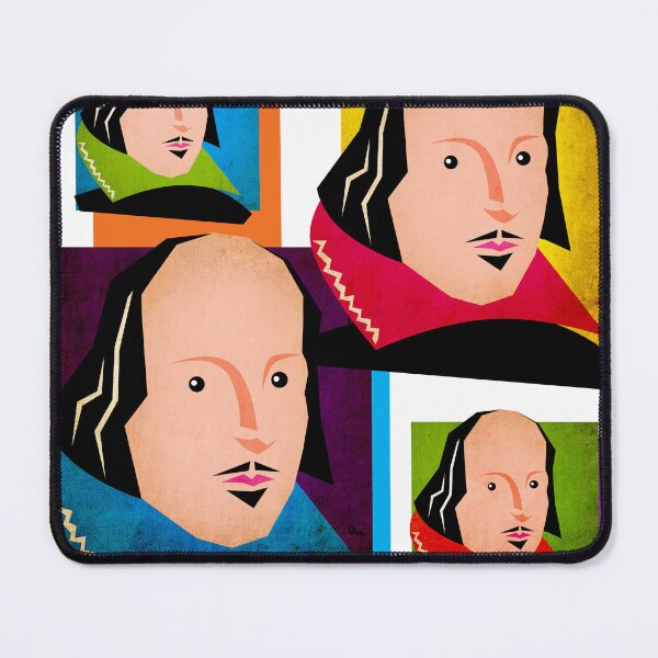 Item preview, SIR WILLIAM SHAKESPEARE - COLOURFUL, POP-ART STYLE COLLAGE ILLUSTRATION designed and sold by Clifford Hayes.