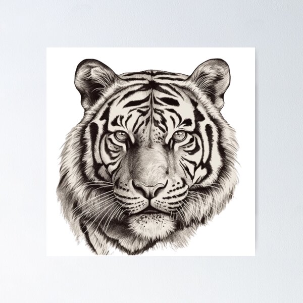 Item preview, Tiger Majesty, Embracing the Wild, Big Cat Species, Tee, Gift designed and sold by Terry-Salsa.