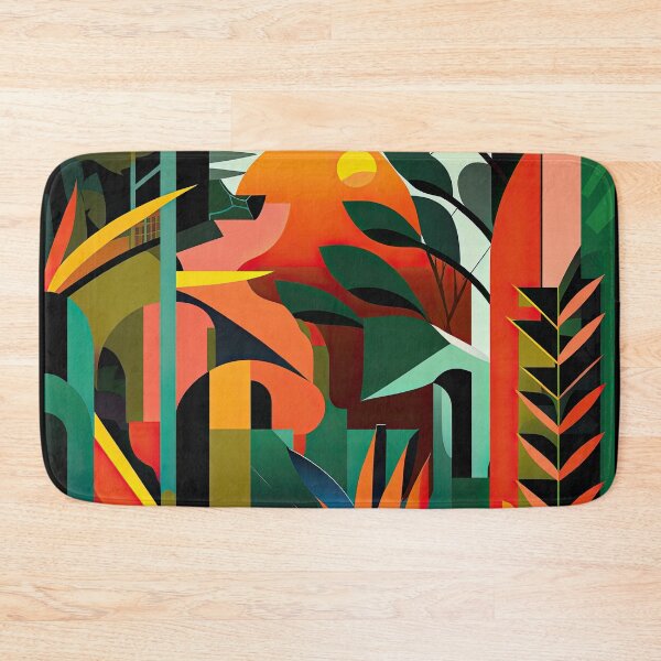 Item preview, African Jungle Bauhaus Design designed and sold by ArtificialGenes.