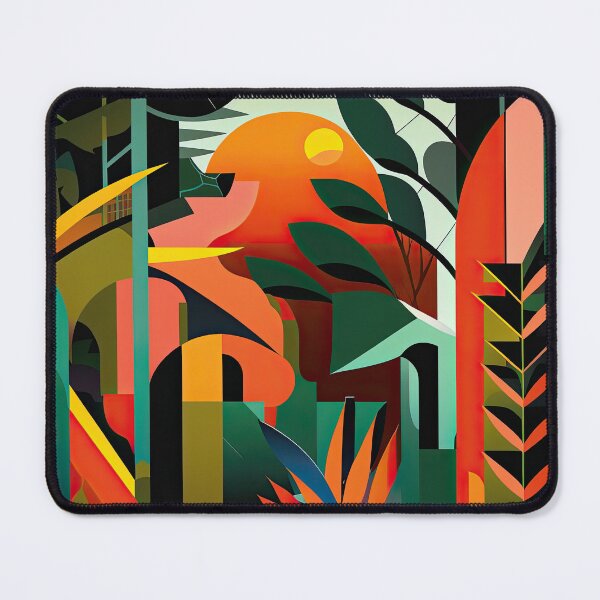 Item preview, African Jungle Bauhaus Design designed and sold by ArtificialGenes.