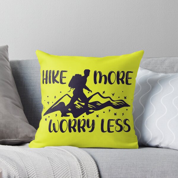 Item preview, Hike More Worry Less | Hiking Goals | Adventure Awaits designed and sold by designerpriti.