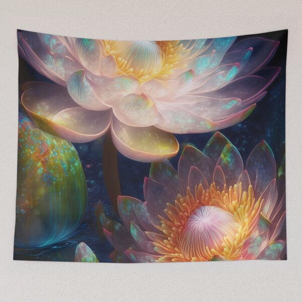 Item preview, Glowing Lilies designed and sold by Art by Lilia.