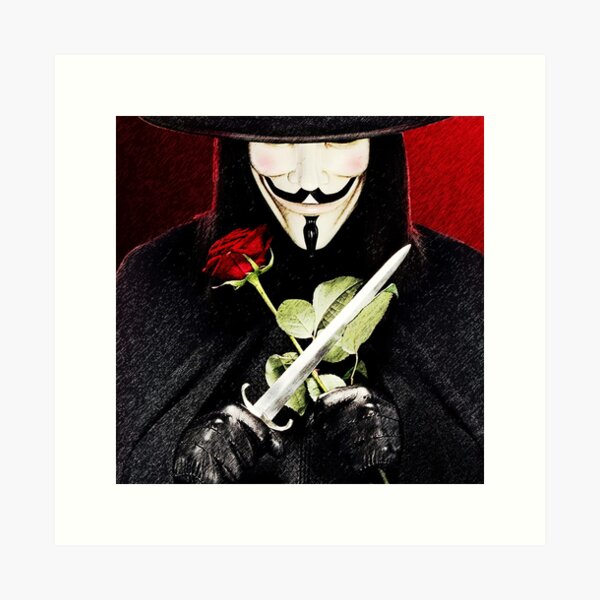 Item preview, V for Vendetta - Digital fan art designed and sold by MyTributeTo.