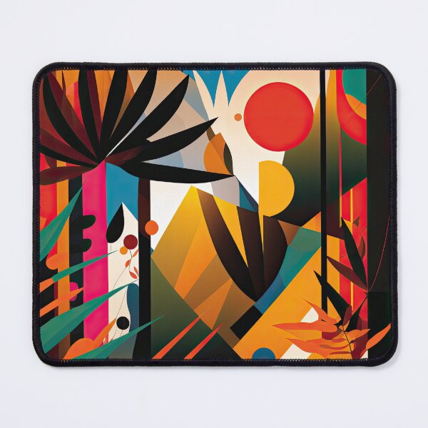 Item preview, African Jungle Bauhaus Design designed and sold by ArtificialGenes.