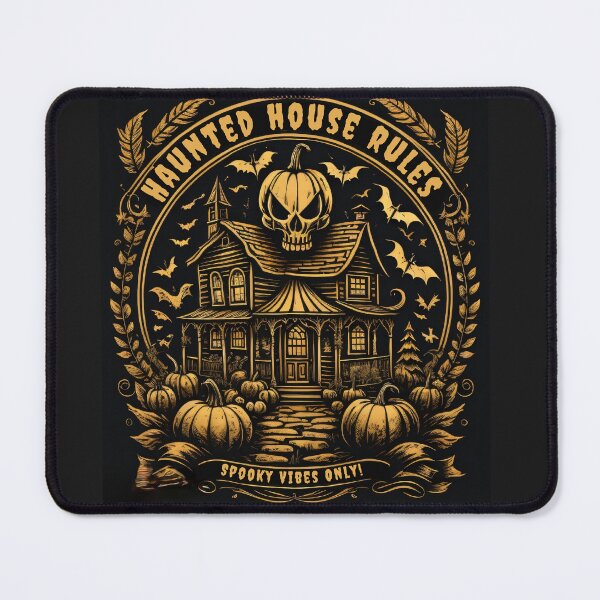 Item preview, Haunted House Rules, Spooky Vibes, Happy Halloween, Haunted house, Halloween Season, Boo, designed and sold by Aesthetix18.