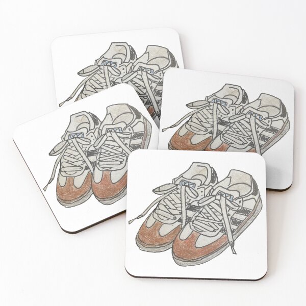 Item preview, Three stripe shoe illustration designed and sold by Olivia Braunsteiner.