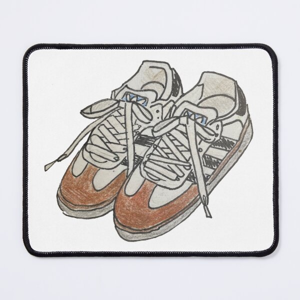 Item preview, Three stripe shoe illustration designed and sold by Olivia Braunsteiner.