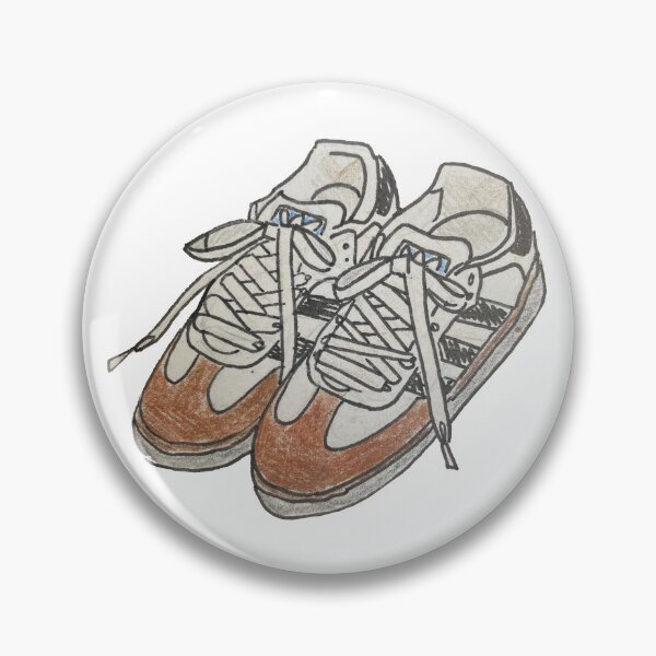 Item preview, Three stripe shoe illustration designed and sold by Olivia Braunsteiner.
