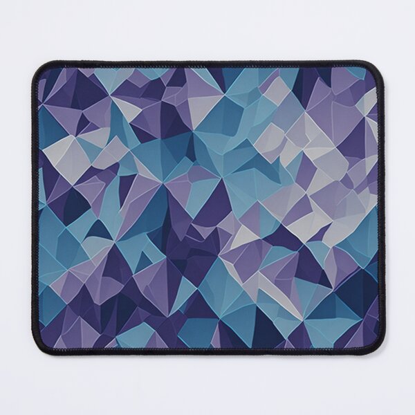 Item preview, Blue and purple geometric pattern designed and sold by Chanté Pearce.