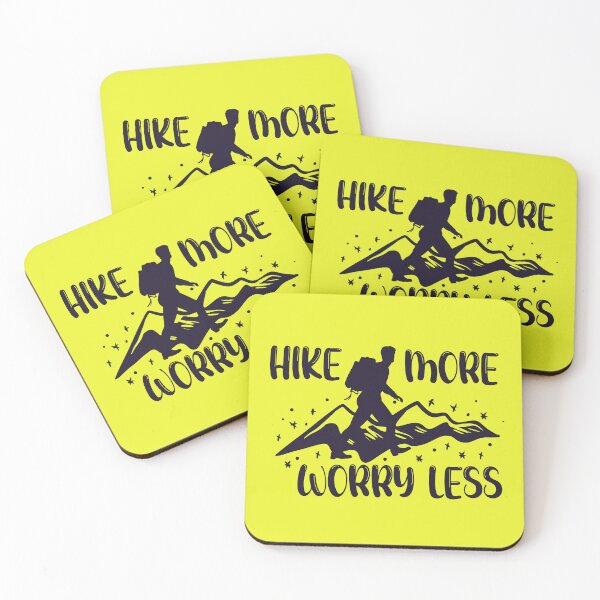 Item preview, Hike More Worry Less | Hiking Goals | Adventure Awaits designed and sold by designerpriti.