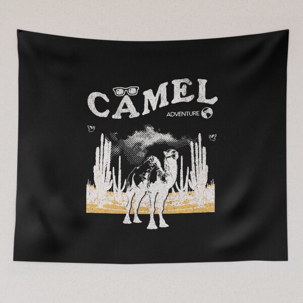 Item preview, Vintage camel adventure in the desert. designed and sold by AnuStudios.