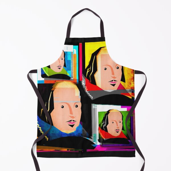 Item preview, SIR WILLIAM SHAKESPEARE - COLOURFUL, POP-ART STYLE COLLAGE ILLUSTRATION, WITH DIGITAL DISTORTION designed and sold by Clifford Hayes.