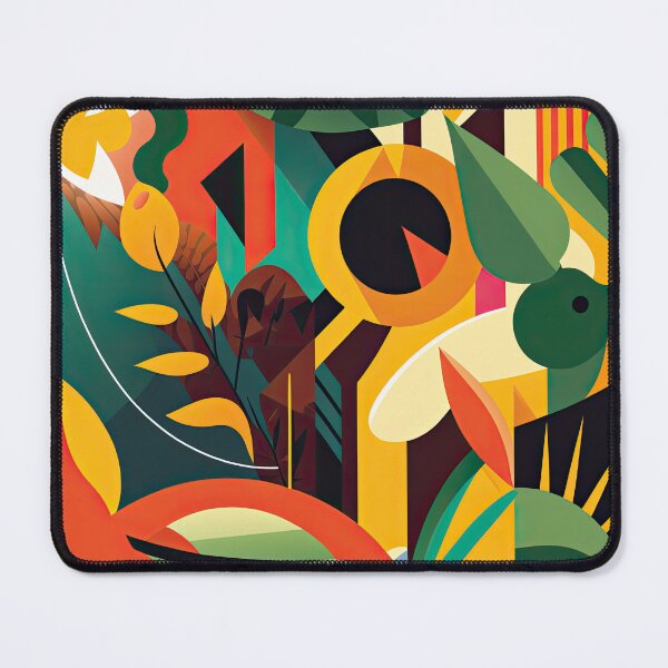 Item preview, African Jungle Bauhaus Design designed and sold by ArtificialGenes.