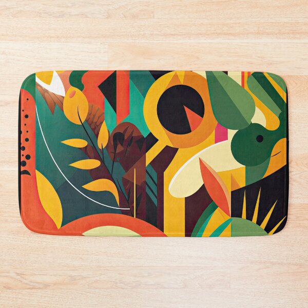 Item preview, African Jungle Bauhaus Design designed and sold by ArtificialGenes.