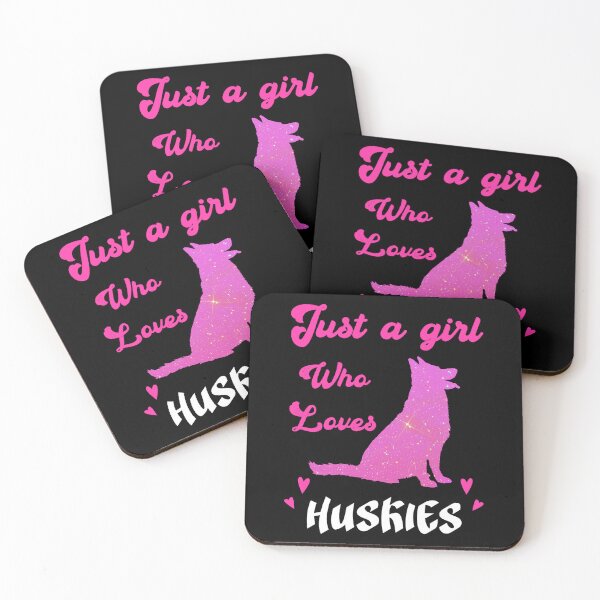Item preview, Perros esquimales divertidos para mujeres, niñas, perro husky designed and sold by Allomensiaa.