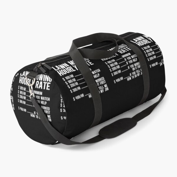 Item preview, Lawn Mowing Hourly Rate designed and sold by TeesYouWant.