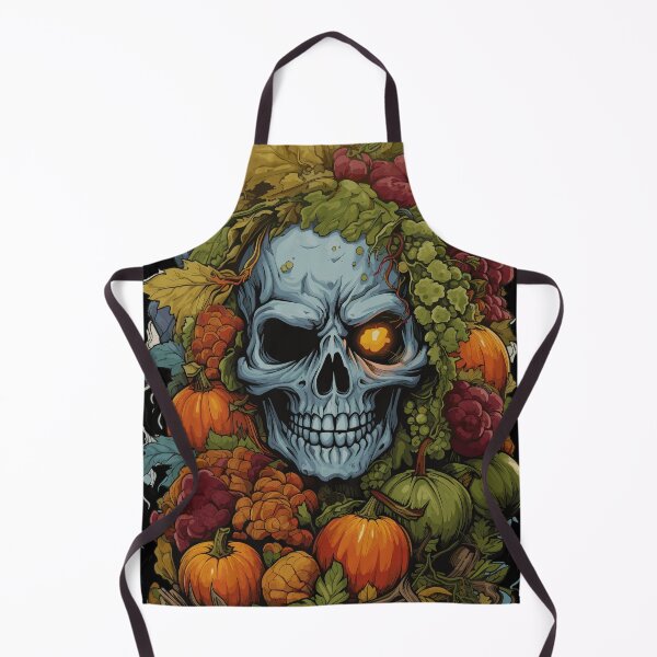 Item preview, Plant Skull (for black background) designed and sold by TheFrenchVegan.