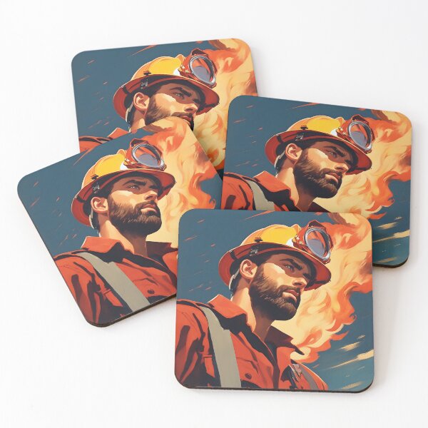 Item preview, Courageous Firefighter designed and sold by designsbyflo.