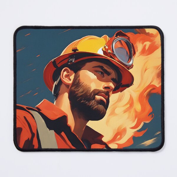 Item preview, Courageous Firefighter designed and sold by designsbyflo.