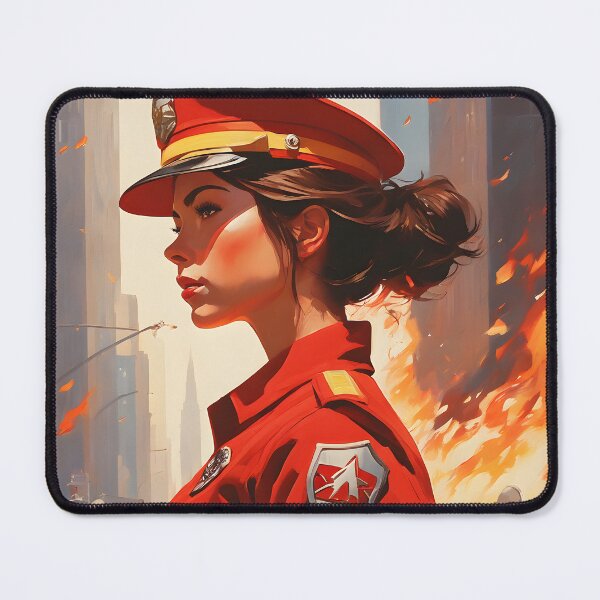 Item preview, Brave Firefighter designed and sold by designsbyflo.