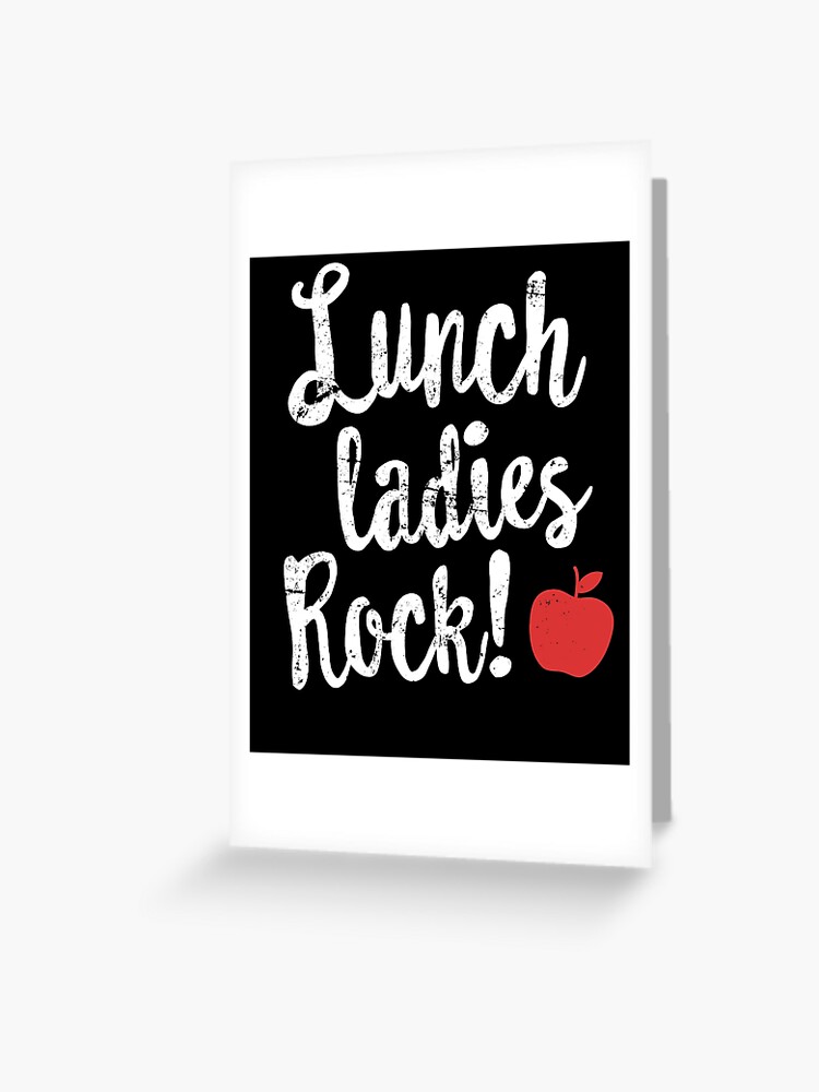 Lunch Ladies Rock Tshirt Lunch Lady School Gift Tee Lunch Ladies Rock Tshirt Lunch Lady School Gift Tee