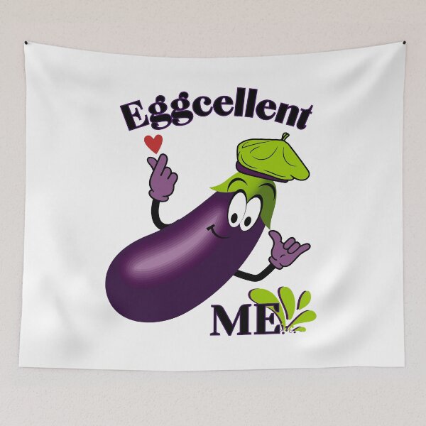 Item preview, eggplant emoji designed and sold by Swagmode.