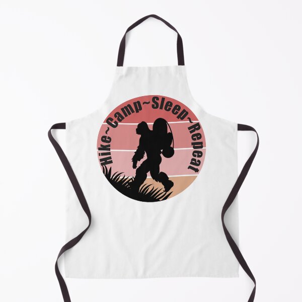 Item preview, Hike Camp Sleep Repeat Big Foot Funny designed and sold by Redmanrooster.