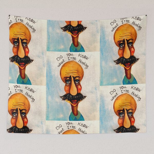 Item preview, Mustache man  designed and sold by Roya  Pourali.